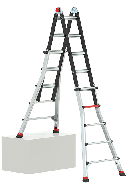 Altrex Varitrex Tele PRO+ vouwladder 4 x 5 sporten