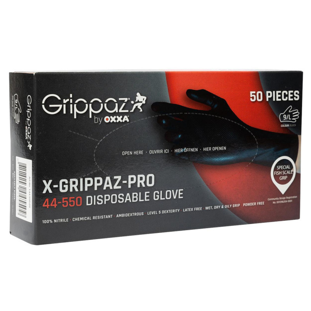 OXXA® X-Grippaz Pro 44-550 Handschuh 50 Stück