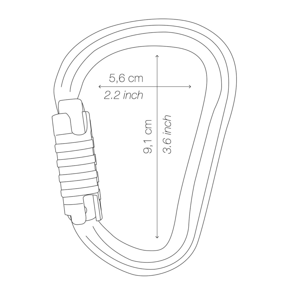Petzl William Carabiner