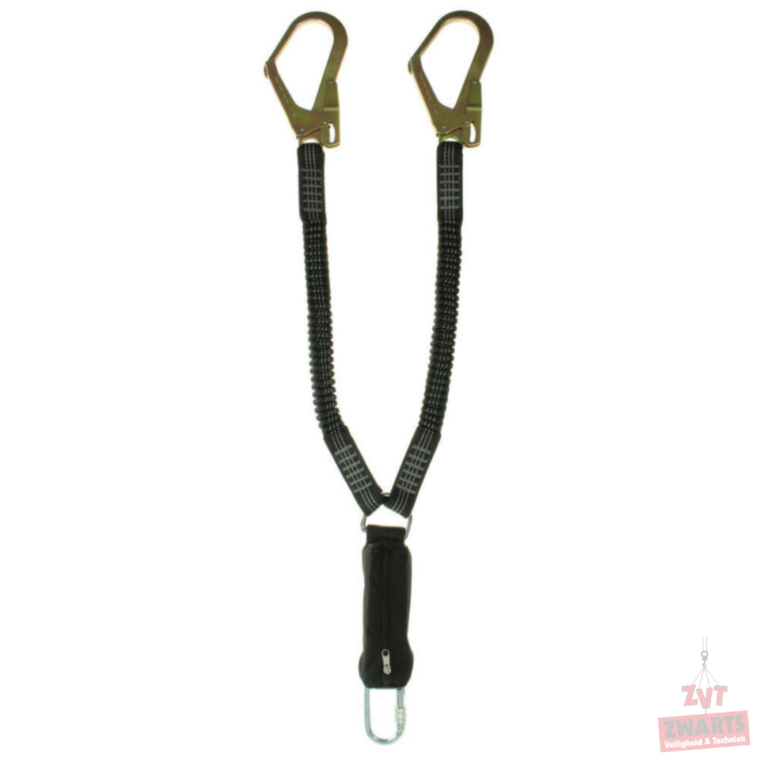 Delta 2 Aluminium: elastisches Sicherungsseil 2 Meter