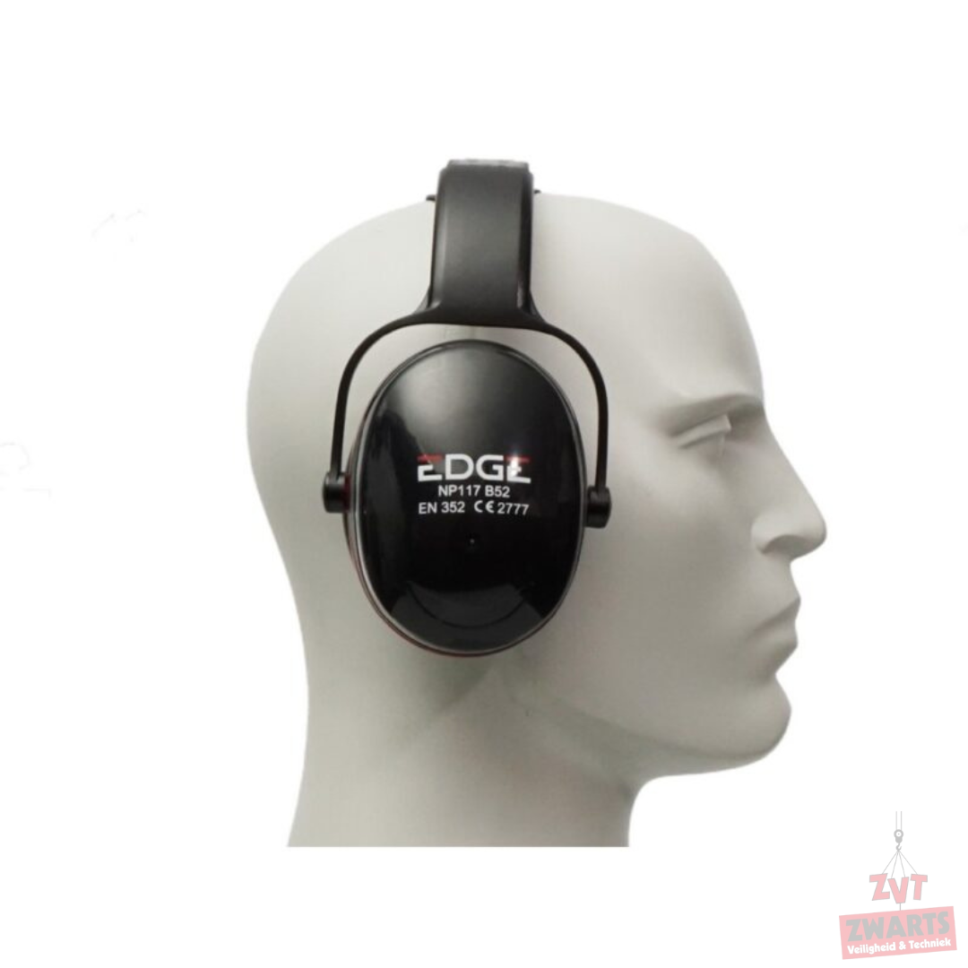 Edge B52 ear defenders. Plastic headband 34 dB