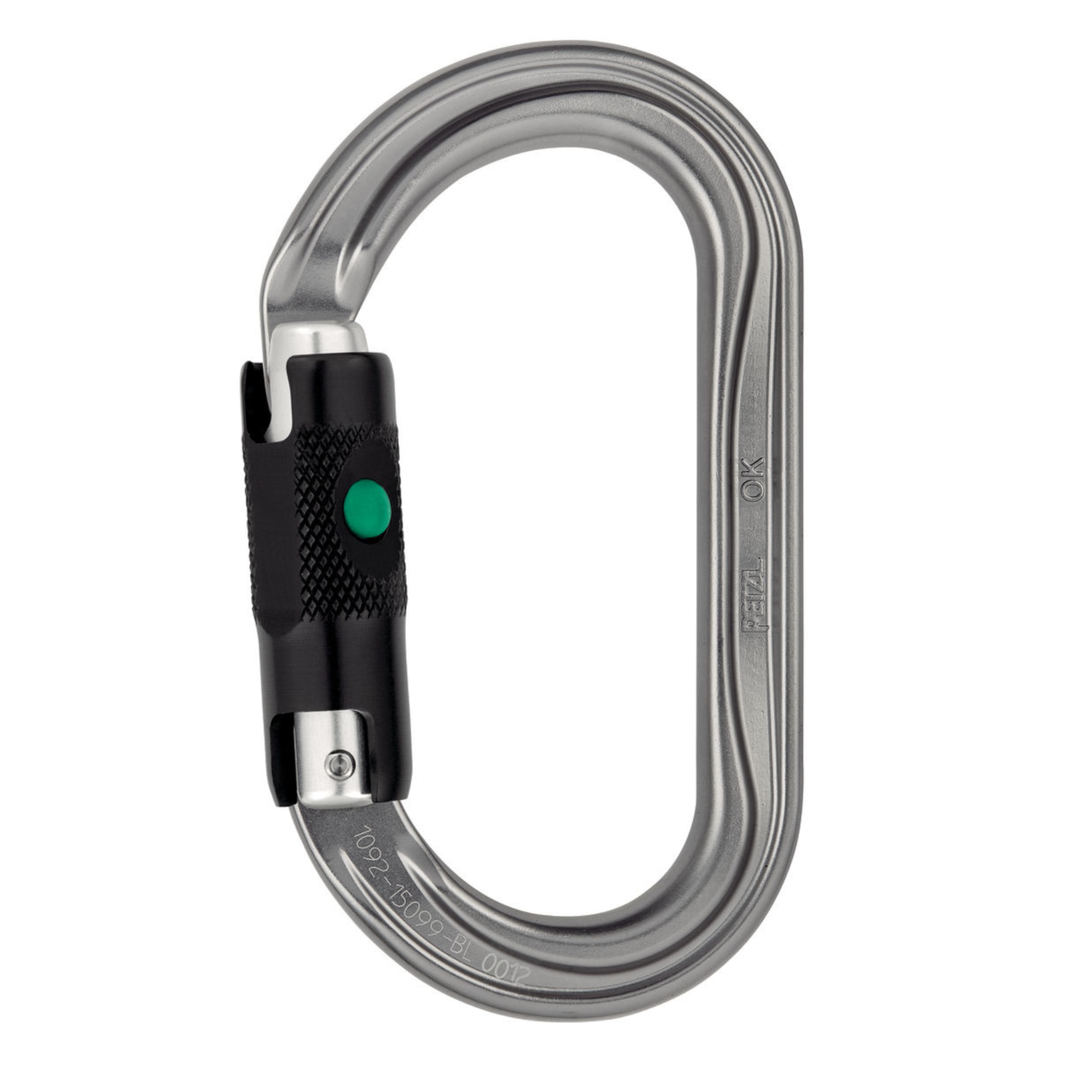 Petzl OK aluminium karabiner