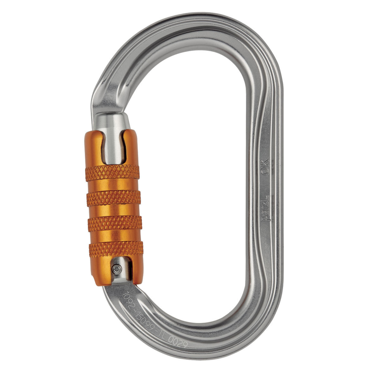 Petzl OK aluminium karabiner