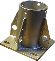 Tractel Davitrac opbouw vloeradapter RVS