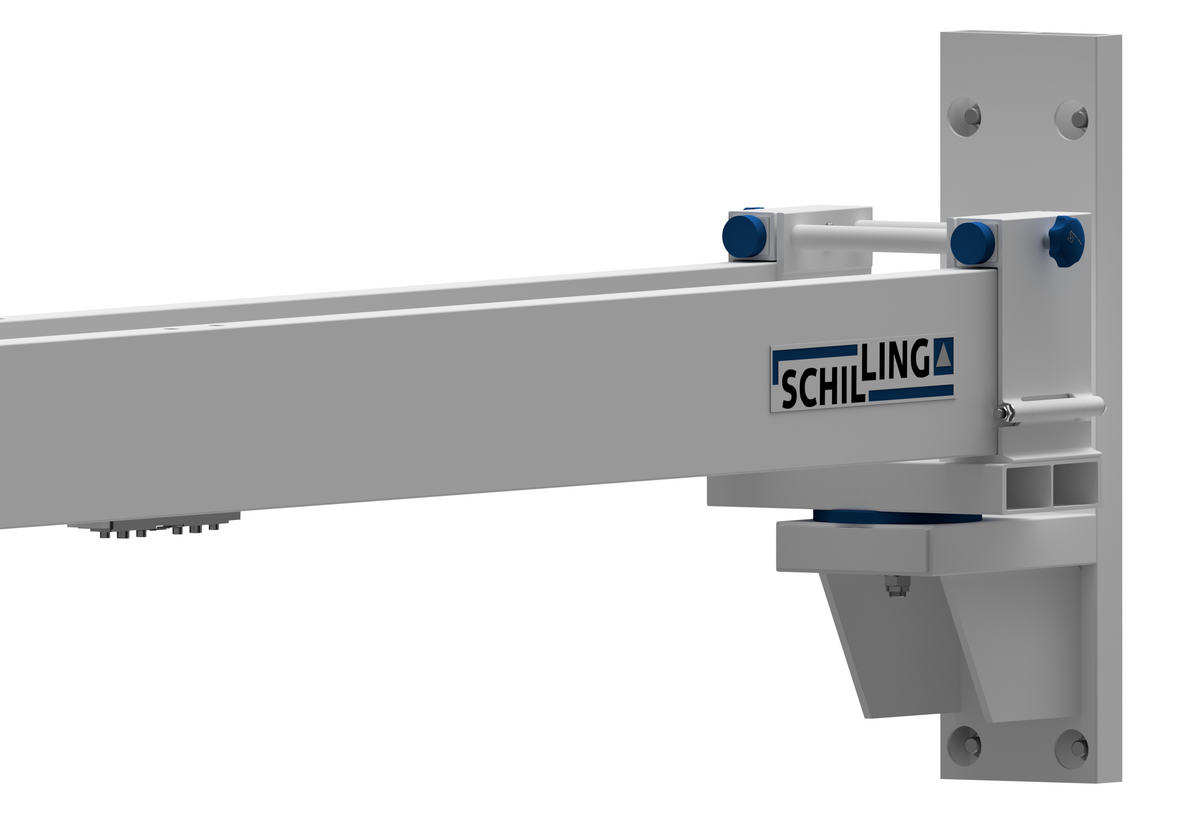 Schilling wandconsole voor aluminium portaalkraan