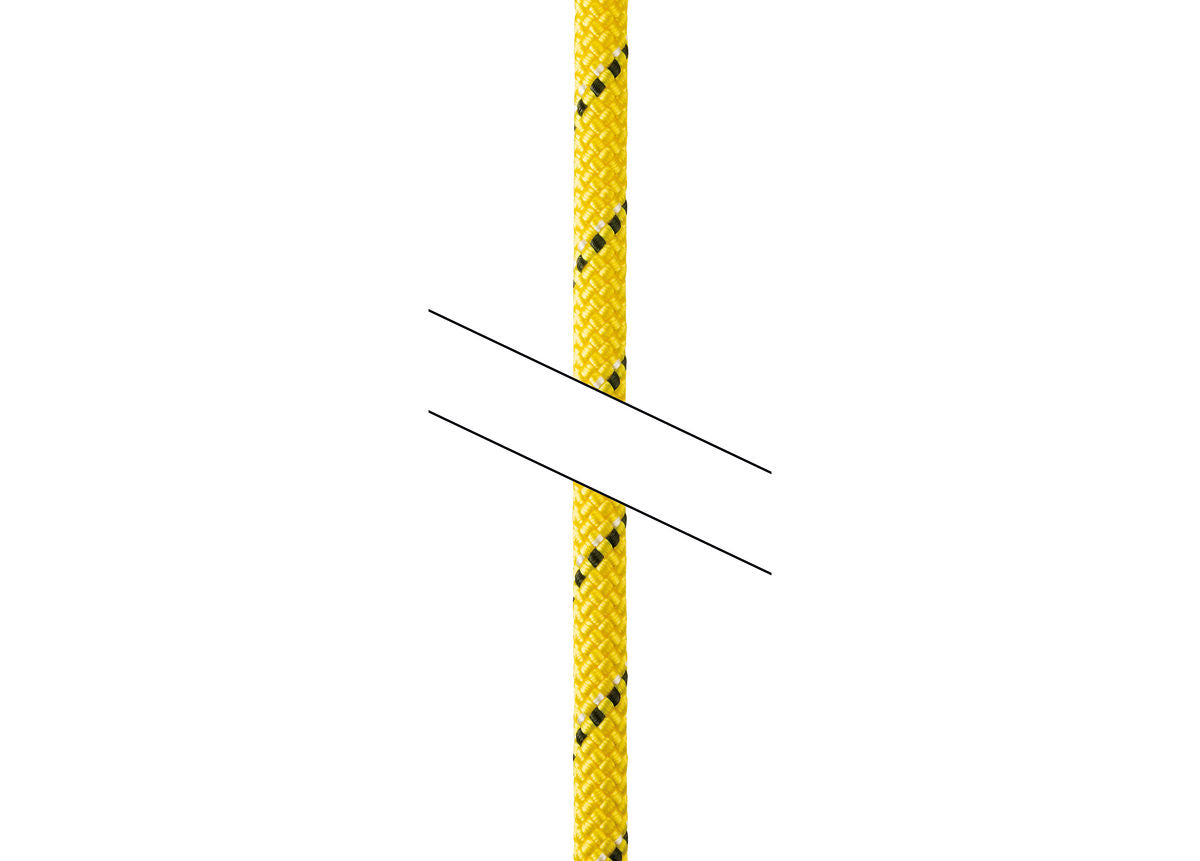 Petzl PARALLEL 10,5 mm semi-statisch kernmanteltouw