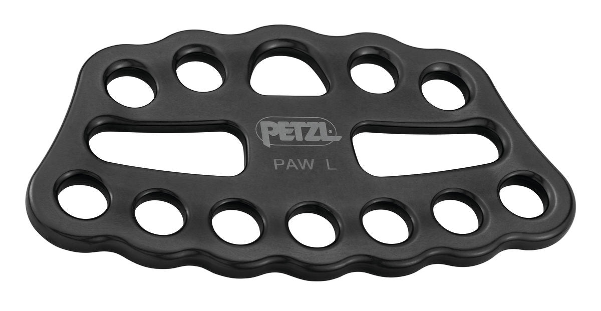 Petzl PAW verdeelplaat L zwart