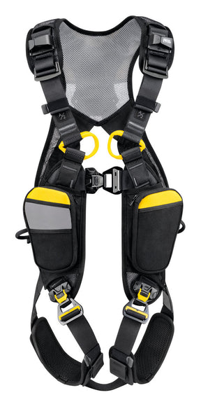 Petzl NEWTON EASYFIT harnas internationale versie achterzijde