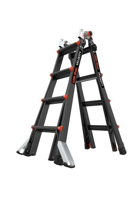 Altrex Velocity Black Pro vouwladder 4 x 4 sporten