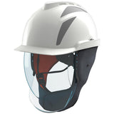 MSA V-Gard 950 Class 2 wit met grijze reflectiestickers
