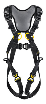 Petzl NEWTON FAST valharnas internationale versie geel/zwart