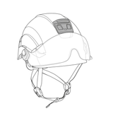 Petzl Helmet Adapt helm montage voor hoofdlamp