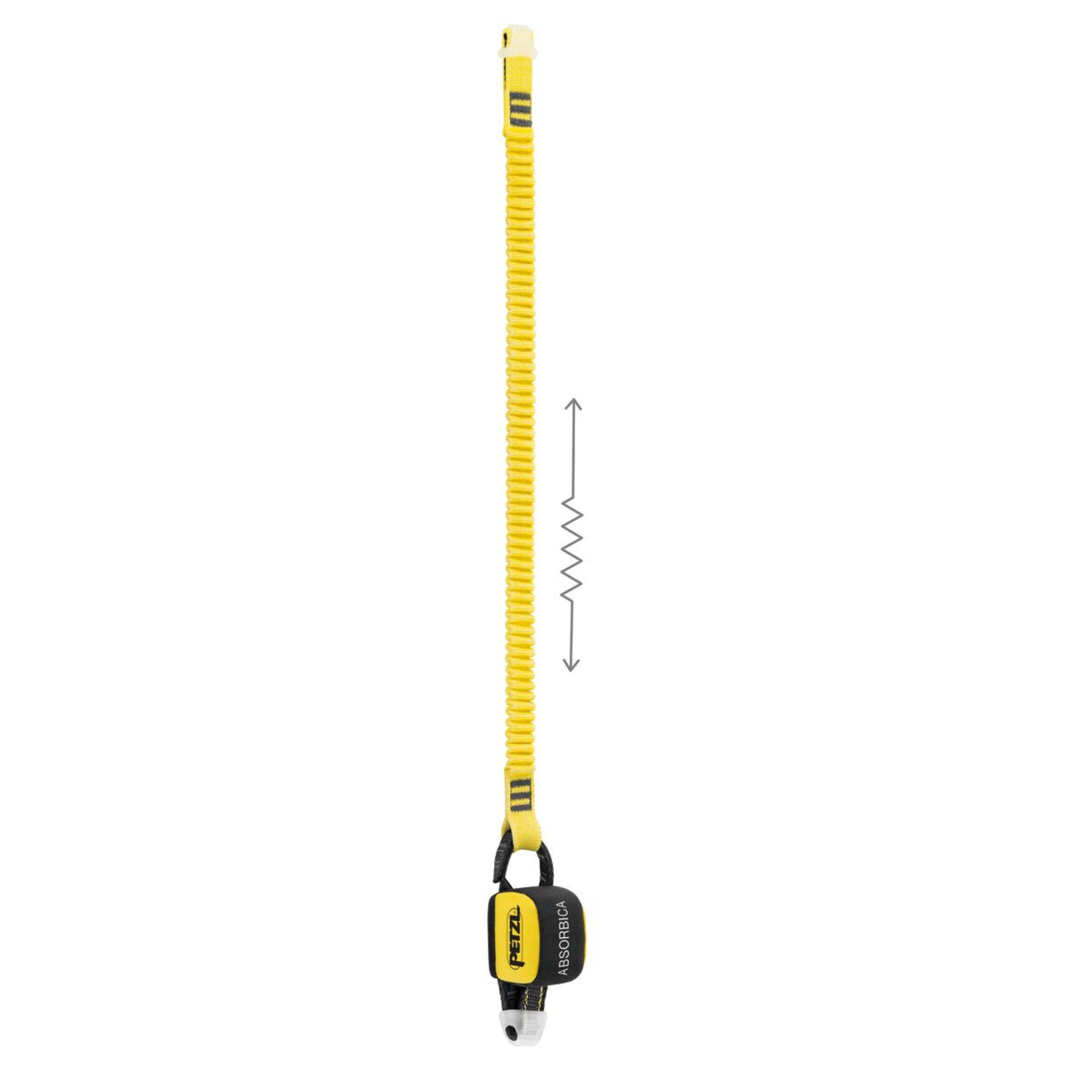 Petzl Absorbica-I enkele vallijn met energieabsorber (80 cm en 150 cm)