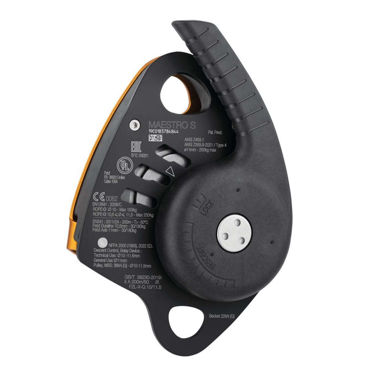 Petzl Maestro S afrolapparaat