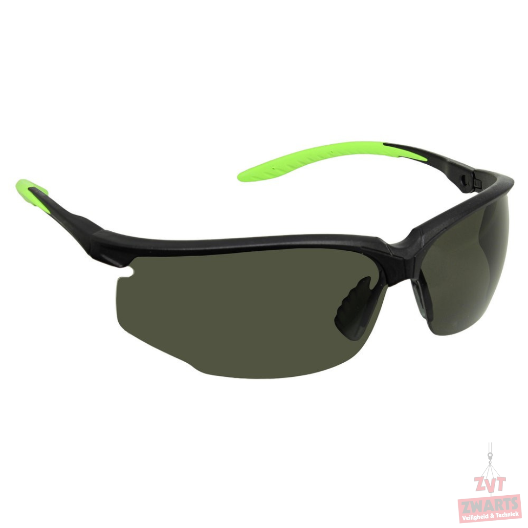 Safety glasses mod Osprey black frame, Smoke lens