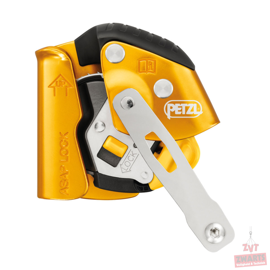 Petzl ASAP Lock meelopende valbeveiliging met blokkeerstand