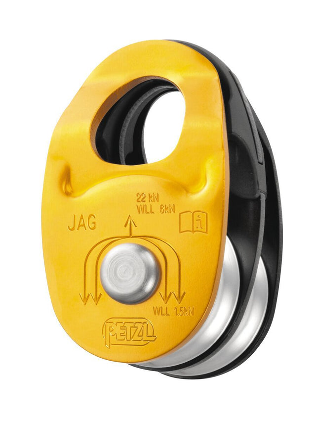 Petzl JAG dubbele katrol met hoog rendement