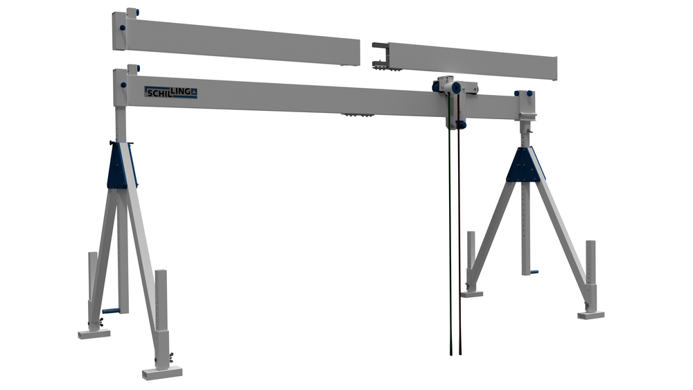Schilling aluminium portaalkraan
