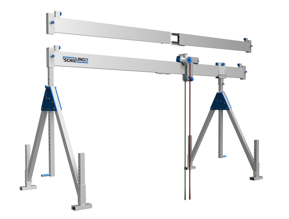 Schilling aluminium portaalkraan