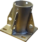 Tractel Davitrac opbouw vloeradapter RVS