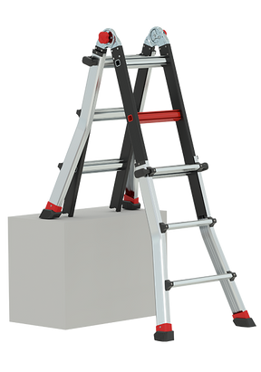 Altrex Varitrex Tele PRO+ vouwladder 4 x 3 sporten