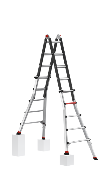 Altrex Varitrex Tele PRO+ Flex vouwladder 4 x 5 sporten