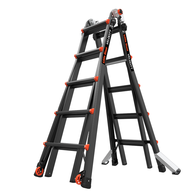 Altrex Velocity Black Pro vouwladder 4 x 5 sporten