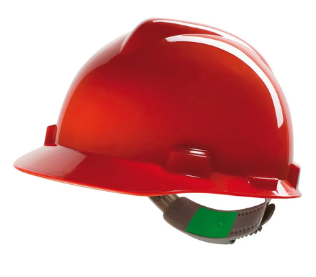 MSA V-Gard Veiligheidshelm Rood - Fas-Trac III