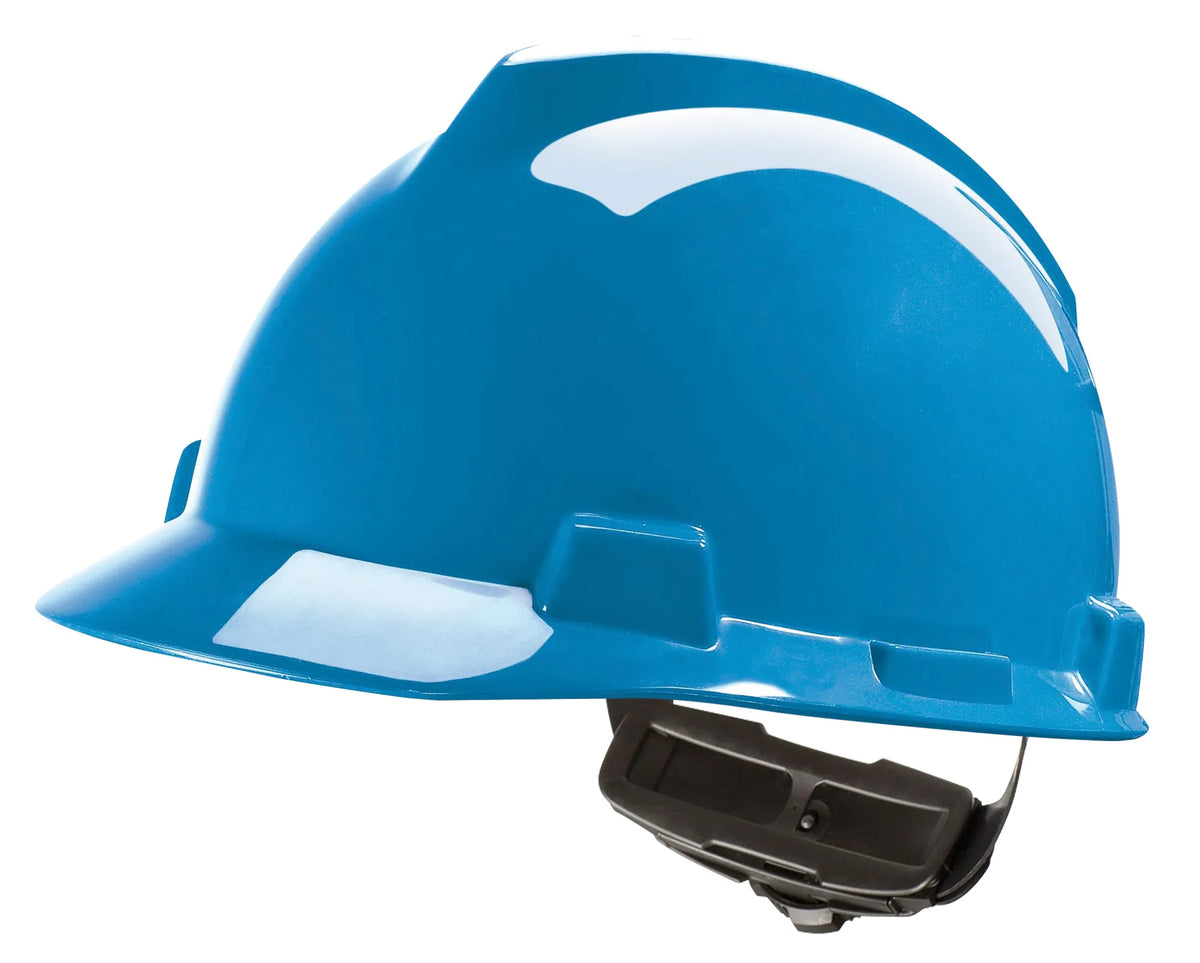 MSA V-Gard Veiligheidshelm Blauw - Fas-Trac III