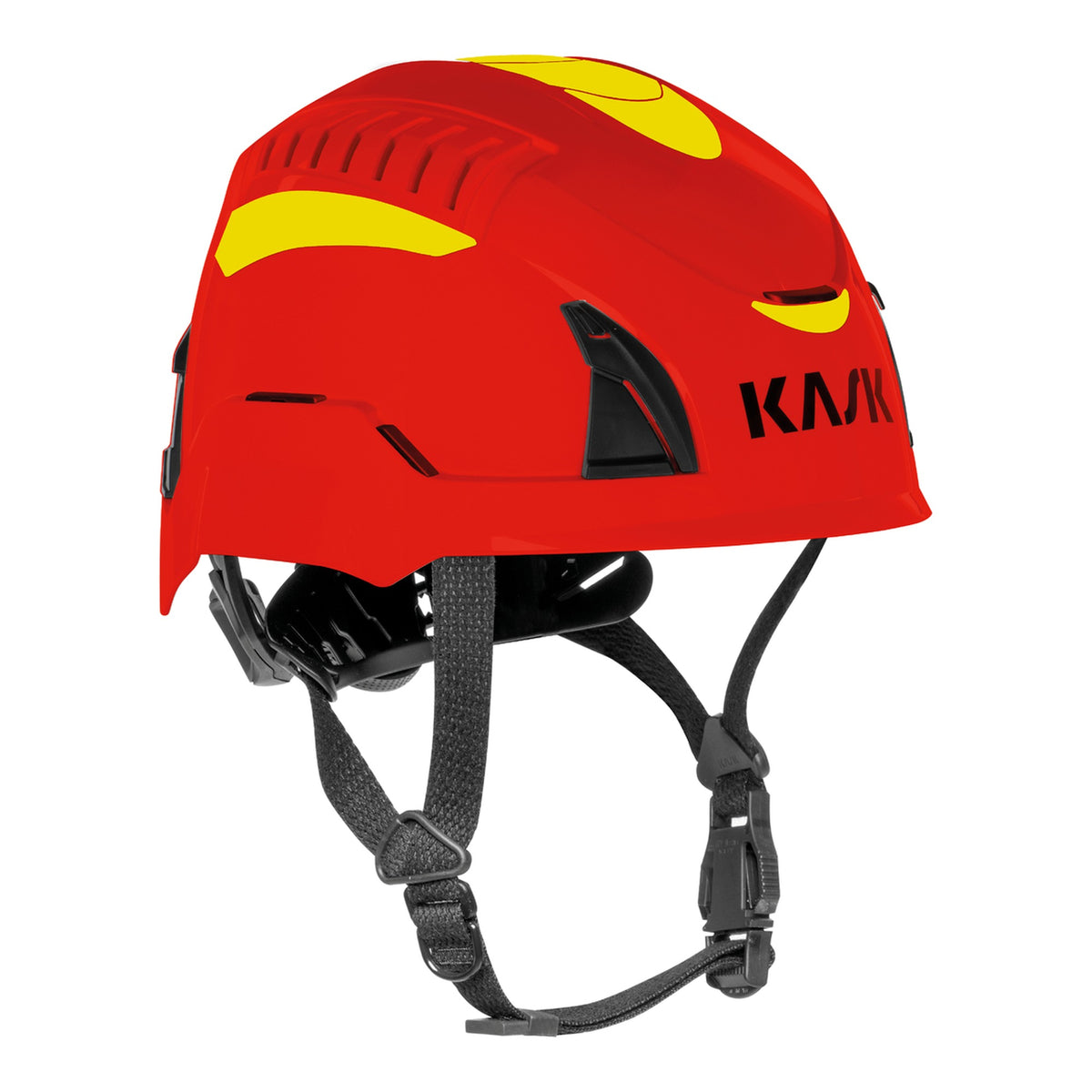 Kask Quantum Cabrio Hi-Viz Rood/Geel