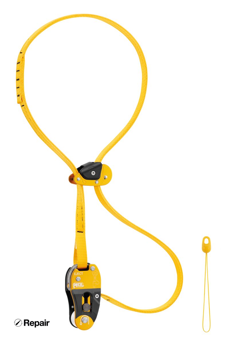 Petzl EJECT verstelbare cambiumsaver met katrol