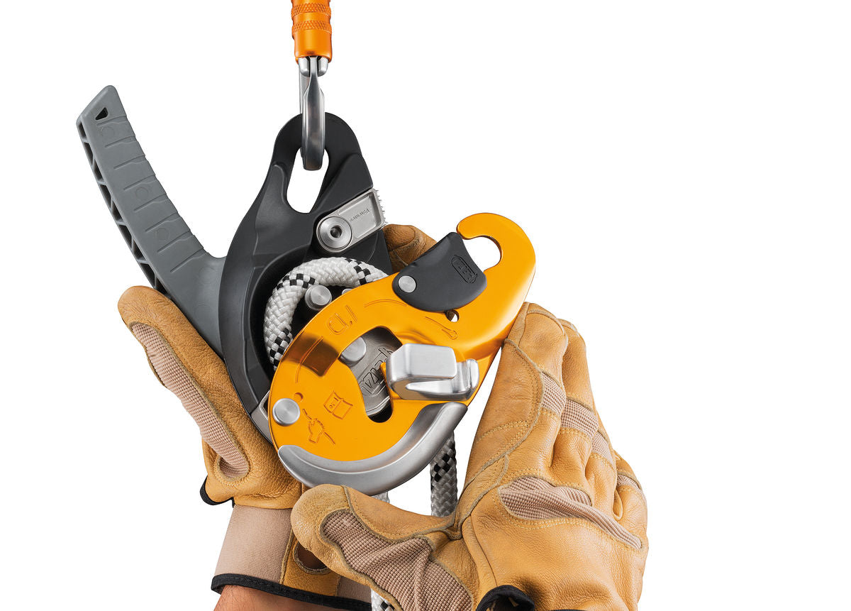 Petzl I'D EVAC zelfremmend afdaalapparaat voor evacuatie 10-11,5 mm