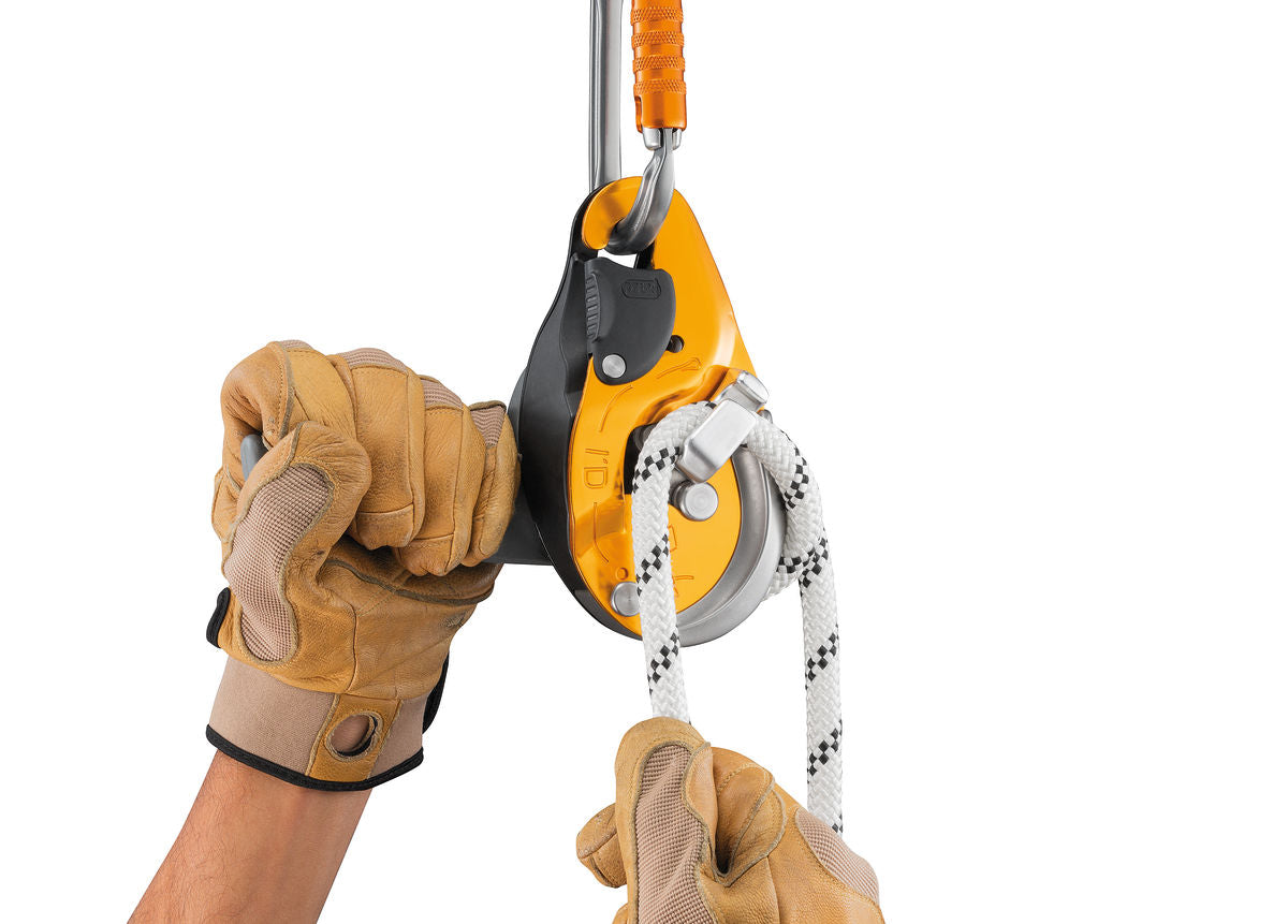 Petzl I'D EVAC zelfremmend afdaalapparaat voor evacuatie 10-11,5 mm