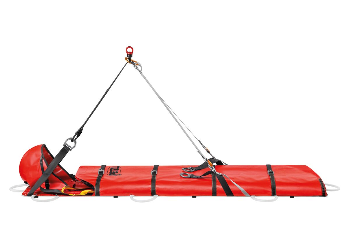 Petzl NEST draagberrie voor redding in besloten ruimtes