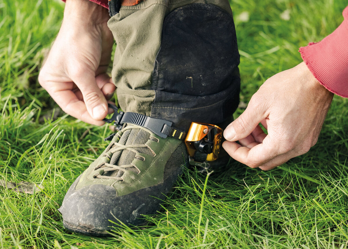 Petzl PANTIN CLICK voetklem voor touwklimmen