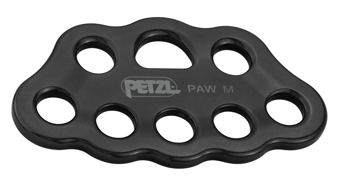 Petzl PAW verdeelplaat M zwart