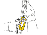 Petzl ROLLCLIP A katrolkarabiner