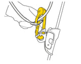 Petzl ROLLCLIP A katrolkarabiner