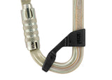 Petzl VULCAN stalen karabiner met grote opening