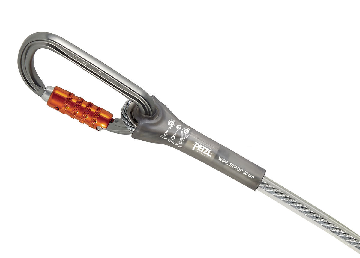 Petzl WIRE STROP staalkabelstrop voor verankering